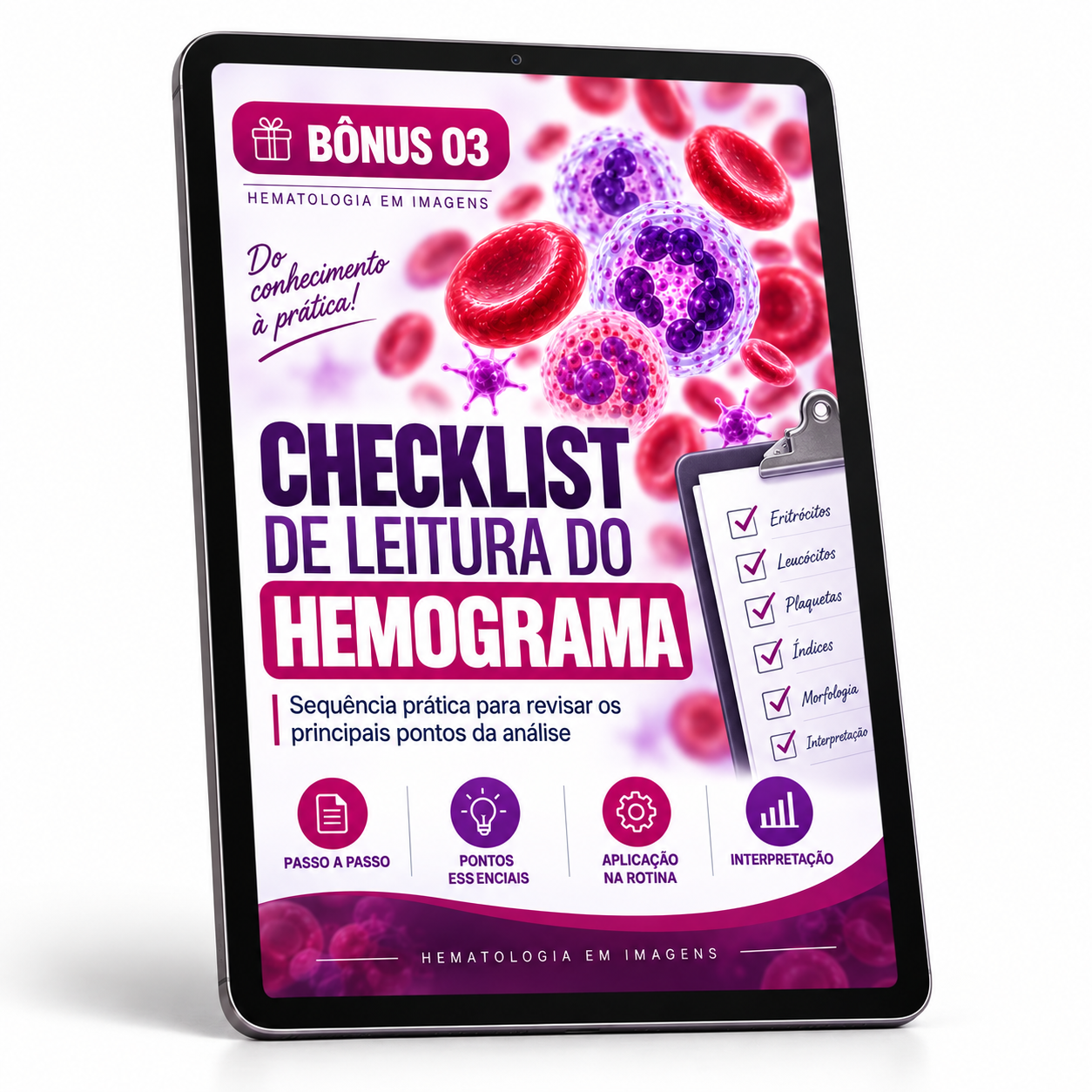 Bônus 3 — Checklist de Leitura do Hemograma