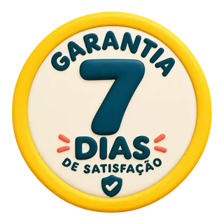 Selo Garantia 7 dias de satisfação