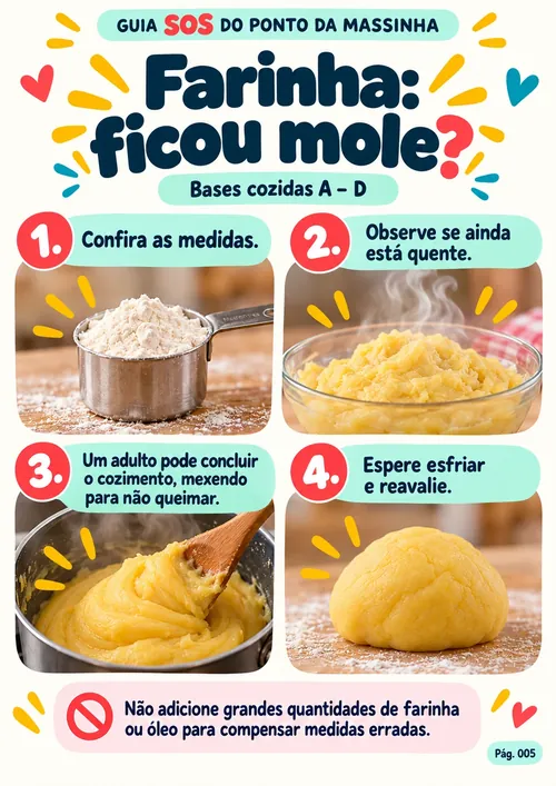 Guia SOS — Farinha: ficou mole?